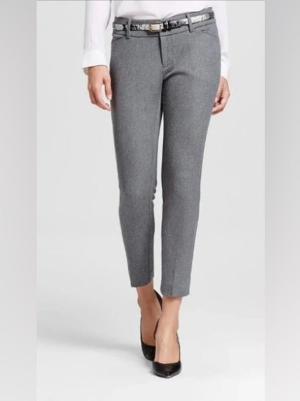 Merona Ankle Pants Classic Higher Mid Rise Fit NEW